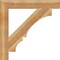 Ekena Millwork Balboa Block Rough Sawn Bracket, Western Red Cedar, 6"W x 44"D x 44"H BKT06X44X44BOA05RWR - alternate 2
